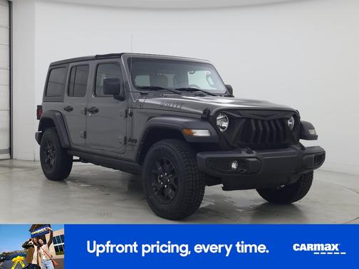 Gray 2022 Jeep Wrangler Unlimited Willys Sport