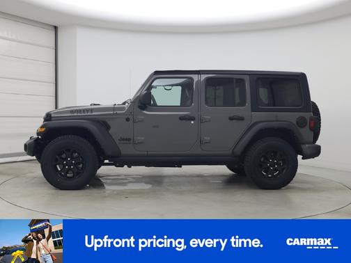 Gray 2022 Jeep Wrangler Unlimited Willys Sport