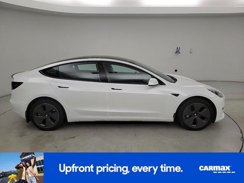 White 2021 Tesla Model 3 Standard Range Plus