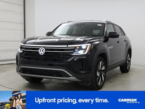 Black 2025 Volkswagen Atlas Cross Sport SE