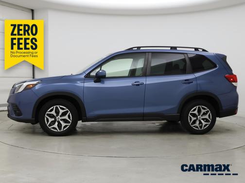 Blue 2022 Subaru Forester Premium