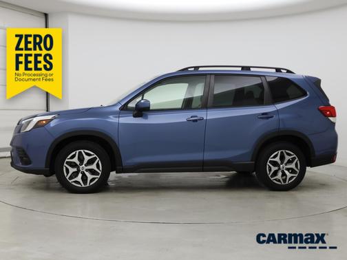 Blue 2022 Subaru Forester Premium