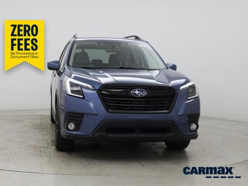 Blue 2022 Subaru Forester Premium