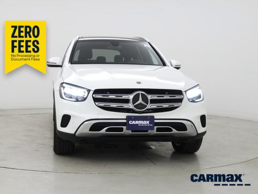 White 2020 Mercedes-Benz GLC 300