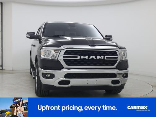 Black 2022 RAM 1500 Bighorn