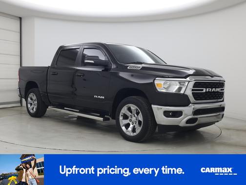 Black 2022 RAM 1500 Bighorn