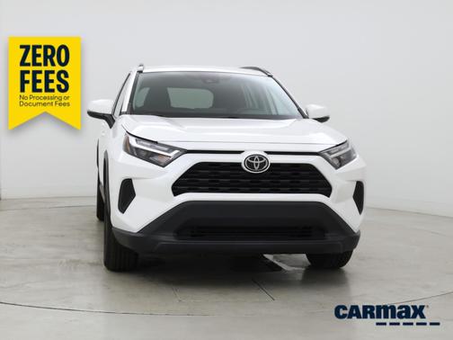 White 2023 Toyota RAV4 XLE
