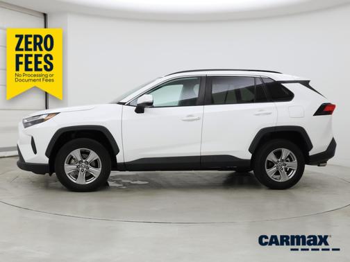 White 2023 Toyota RAV4 XLE