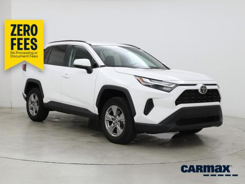 White 2023 Toyota RAV4 XLE