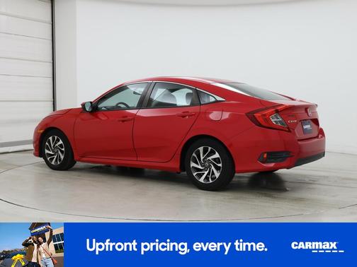 Red 2016 Honda Civic EX