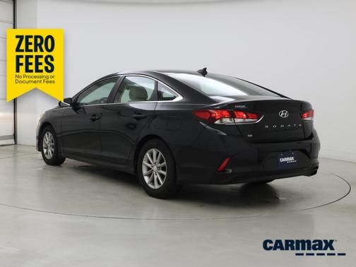 Black 2018 Hyundai SONATA SE