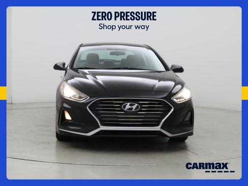 Black 2018 Hyundai SONATA SE
