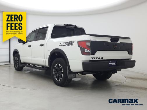 White 2021 Nissan Titan PRO-4X