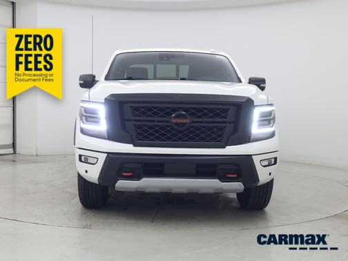 White 2021 Nissan Titan PRO-4X