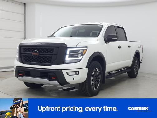White 2021 Nissan Titan PRO-4X