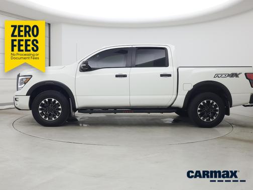 White 2021 Nissan Titan PRO-4X