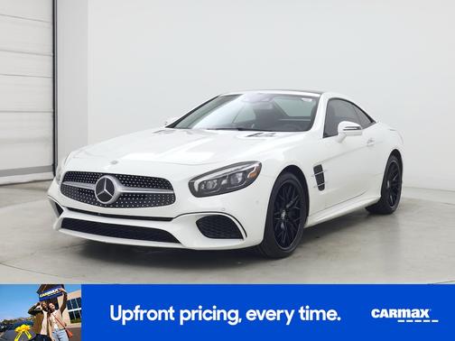 White 2018 Mercedes-Benz SL 550