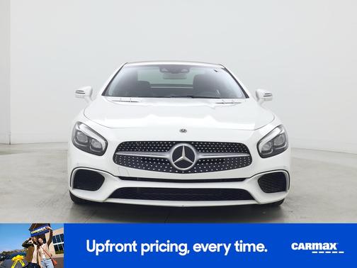 White 2018 Mercedes-Benz SL 550