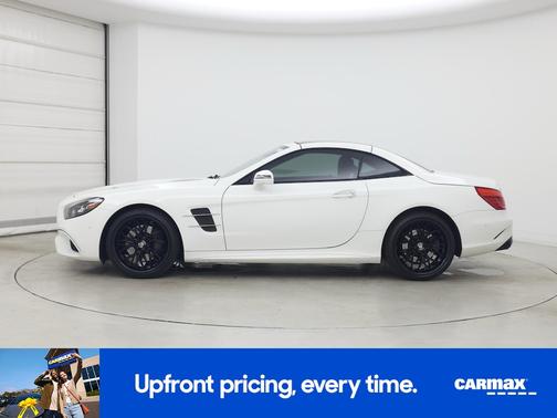 White 2018 Mercedes-Benz SL 550