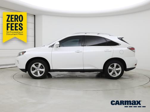 White 2015 Lexus RX 350