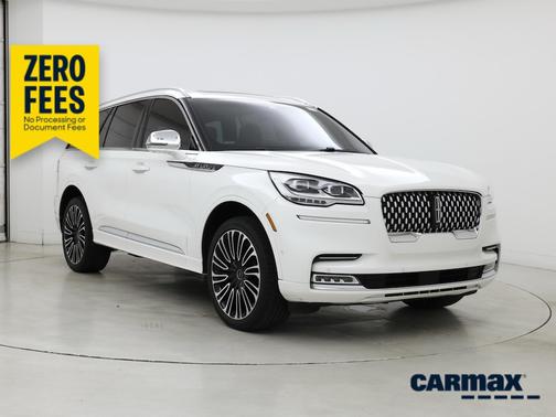White 2021 Lincoln Aviator Black Label