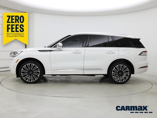White 2021 Lincoln Aviator Black Label