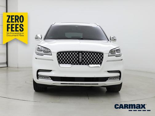 White 2021 Lincoln Aviator Black Label