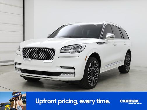 White 2021 Lincoln Aviator Black Label
