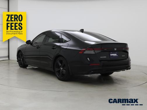 Black 2025 Honda Accord Hybrid Sport-L