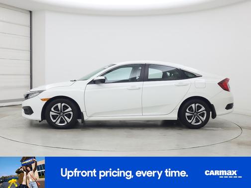 White 2016 Honda Civic LX