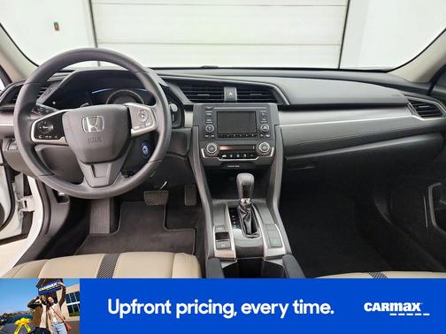 White 2016 Honda Civic LX