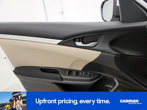 White 2016 Honda Civic LX
