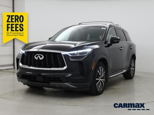 Black 2023 INFINITI QX60 Sensory