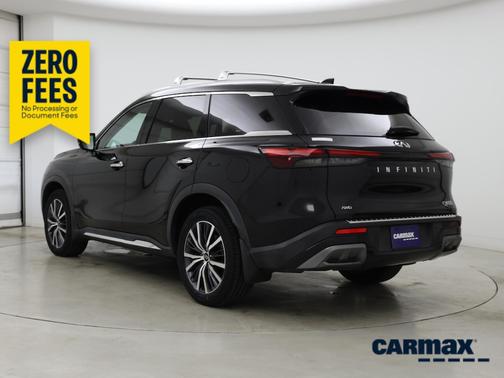 Black 2023 INFINITI QX60 Sensory