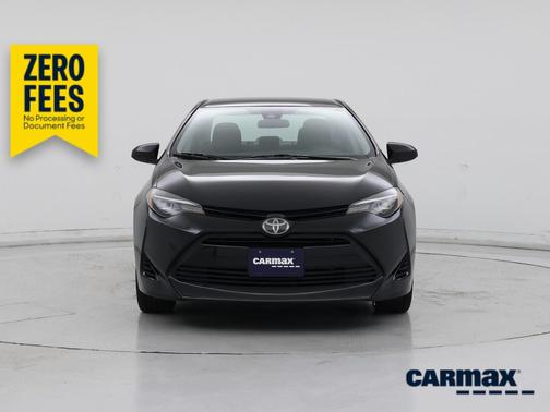 Black 2018 Toyota Corolla LE