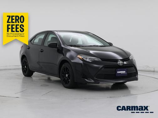 Black 2018 Toyota Corolla LE