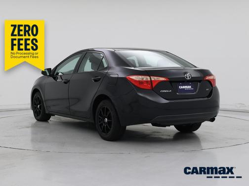 Black 2018 Toyota Corolla LE
