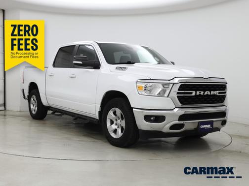 White 2022 RAM 1500 Bighorn