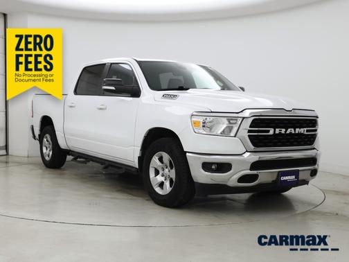 White 2022 RAM 1500 Bighorn