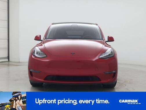 Red 2022 Tesla Model Y Performance
