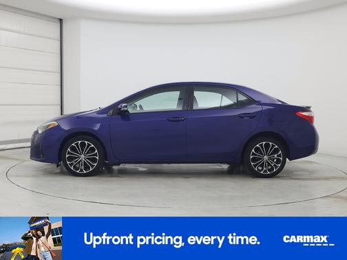 Blue 2015 Toyota Corolla S Premium