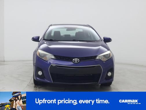 Blue 2015 Toyota Corolla S Premium