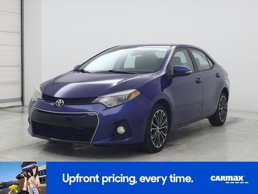 Blue 2015 Toyota Corolla S Premium