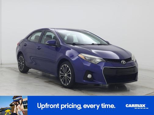 Blue 2015 Toyota Corolla S Premium