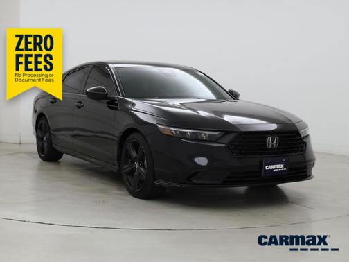 Black 2025 Honda Accord Hybrid Sport-L