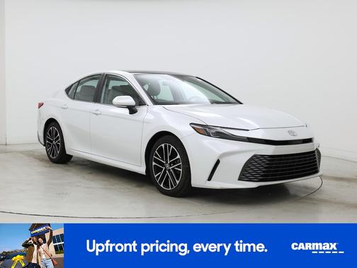 White 2025 Toyota Camry XLE