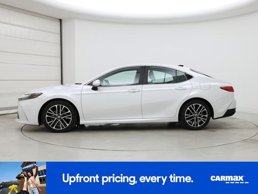 White 2025 Toyota Camry XLE