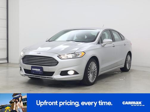 Silver 2016 Ford Fusion Titanium
