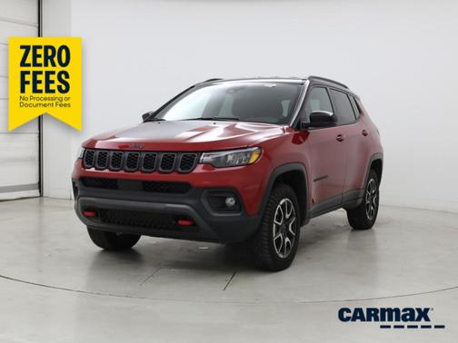 Red 2025 Jeep Compass Trailhawk