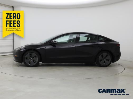 Black 2021 Tesla Model 3 Standard Range Plus